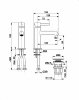 KFA MOZA MINI CHROM bateria umywalkowa chrom 503283500